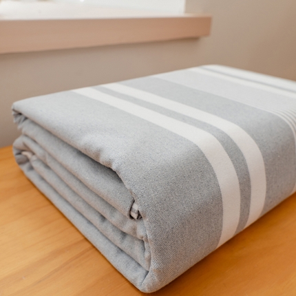 91家纺网 家纺一手货源 找家纺 （总）居美良品 2025新款A类传统非遗手工粗布凉席三件套100%全棉色织床单