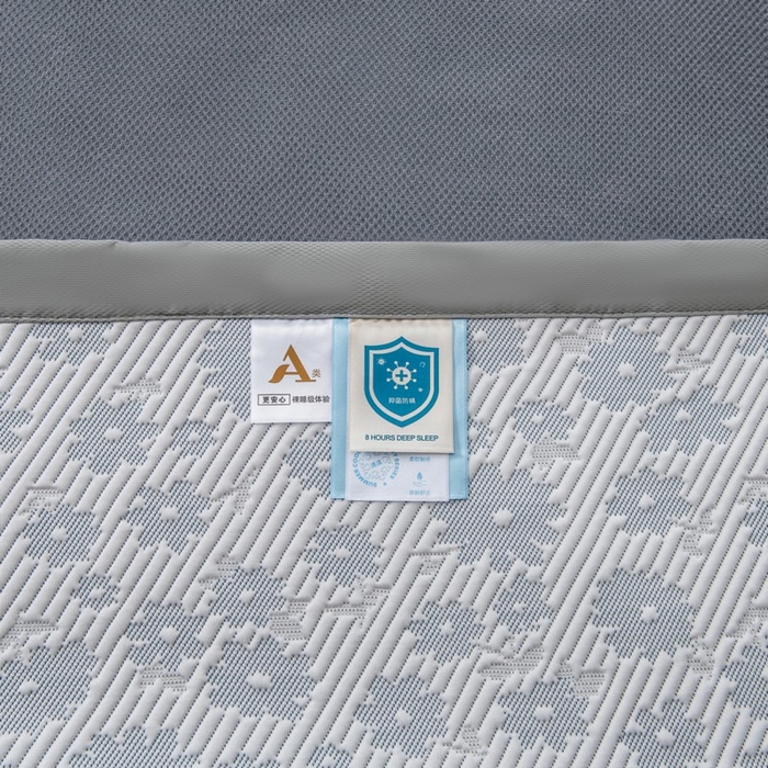 91家纺网 家纺一手货源 找家纺 尚品凤凰 2025新款凉感豆豆席提花三件套 百花争艳  蓝