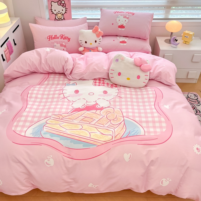 91家纺网 家纺一手货源 找家纺 暮思家居 2025新款正版授权三丽鸥大阪全棉数码印花纯棉四件套系列-第三批(专版花型) 大版-相框KT