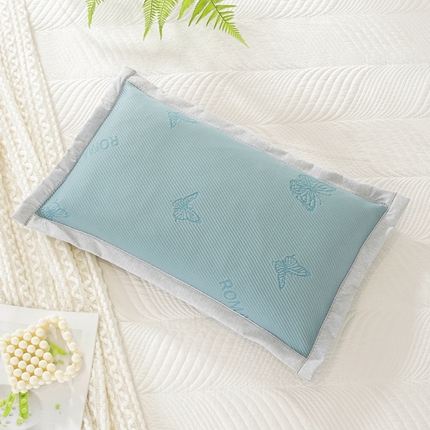 91家纺网 家纺一手货源 找家纺 （总）温蔓2025新款植物原料填充提花方角枕