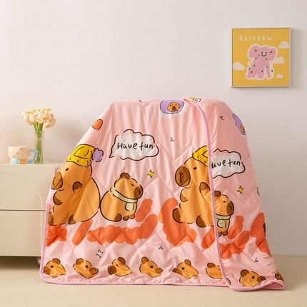 91家纺网 家纺一手货源 找家纺 （总）景艺家纺 2025新款儿童夏被夏凉被被子被芯