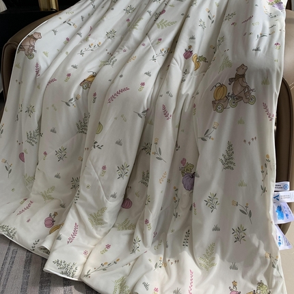 91家纺网 家纺一手货源 找家纺 （总）奈萝家纺 2025新款A类凉感丝小凉皮夏被可机洗夏被新品空调被