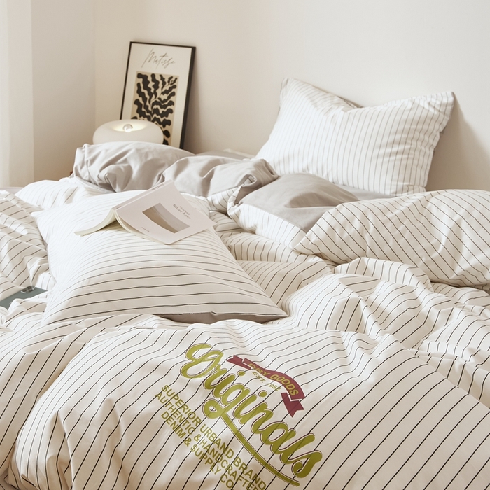 91家纺网 家纺一手货源 找家纺 原研家居 2025新款40支全棉13070烫画系列 南星