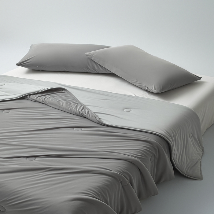 91家纺网 家纺一手货源 找家纺 （总）欧邦 2025春夏新款Pro+深睡双面用锦纶夏被空调被