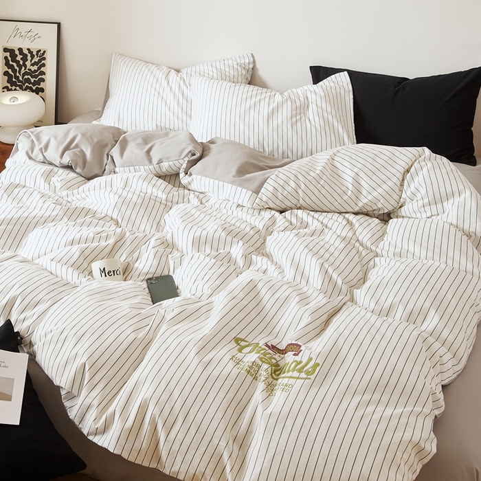 91家纺网 家纺一手货源 找家纺 原研家居 2025新款40支全棉13070烫画系列 南星