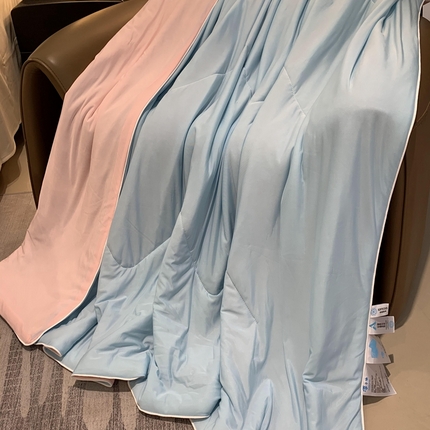 91家纺网 家纺一手货源 找家纺 （总）奈萝家纺 2025新款A类凉感丝小凉皮夏被可机洗夏被新品空调被