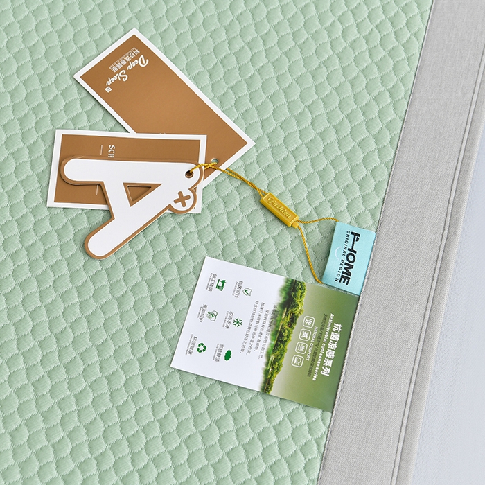 91家纺网 家纺一手货源 找家纺 小牛席业 2025新款3D按摩-鲜花清凉豆豆席系列（床笠款） 绿色