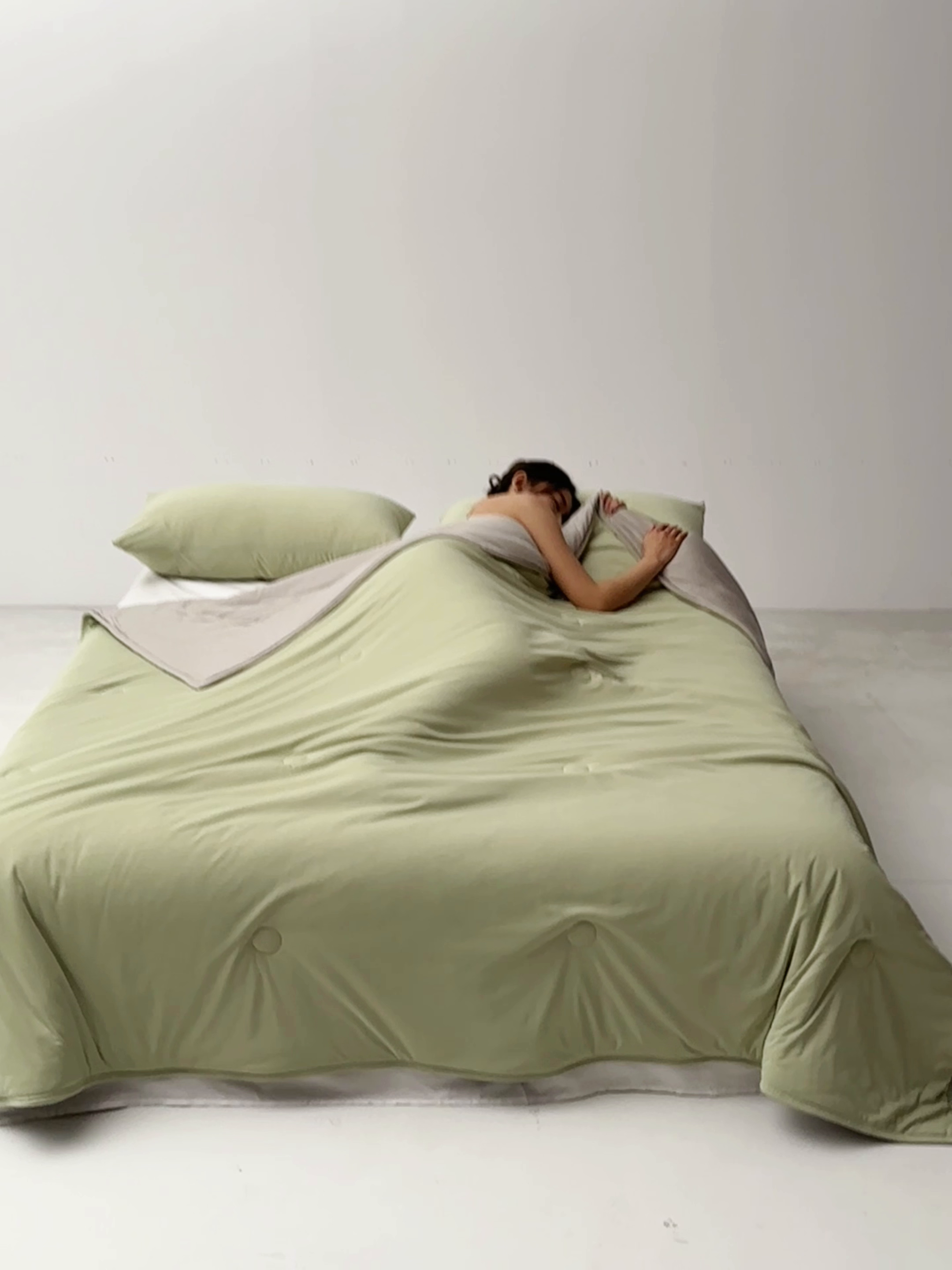 91家纺网 家纺一手货源 找家纺 （总）欧邦 2025春夏新款Pro+深睡双面用锦纶夏被空调被