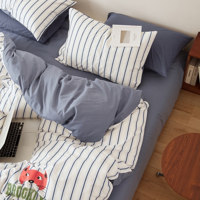 91家纺网 家纺一手货源 找家纺 原研家居 2025新款40支全棉13070烫画系列 白芷