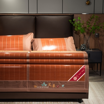 91家纺网 家纺一手货源 找家纺 （总）航途席业 2025新款精编水磨竹席