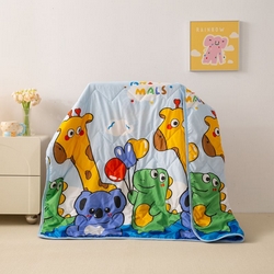 91家纺网 家纺一手货源 找家纺 景艺家纺 2025新款儿童夏凉被 动物园,粉色猫,动物园,可爱滑板狗, 恐龙气球 ,发财猫 ,快乐肥宅,快乐小伙伴,蓝色猫 ,派大星,亲子熊,奥特曼,音乐女孩,音乐鸭