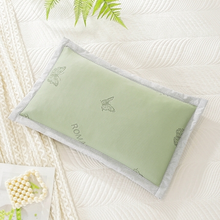 91家纺网 家纺一手货源 找家纺 （总）温蔓2025新款植物原料填充提花方角枕