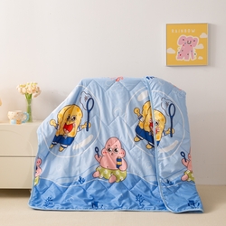 91家纺网 家纺一手货源 找家纺 景艺家纺 2025新款儿童夏凉被 派大星,粉色猫,动物园,可爱滑板狗, 恐龙气球 ,发财猫 ,快乐肥宅,快乐小伙伴,蓝色猫 ,派大星,亲子熊,奥特曼,音乐女孩,音乐鸭