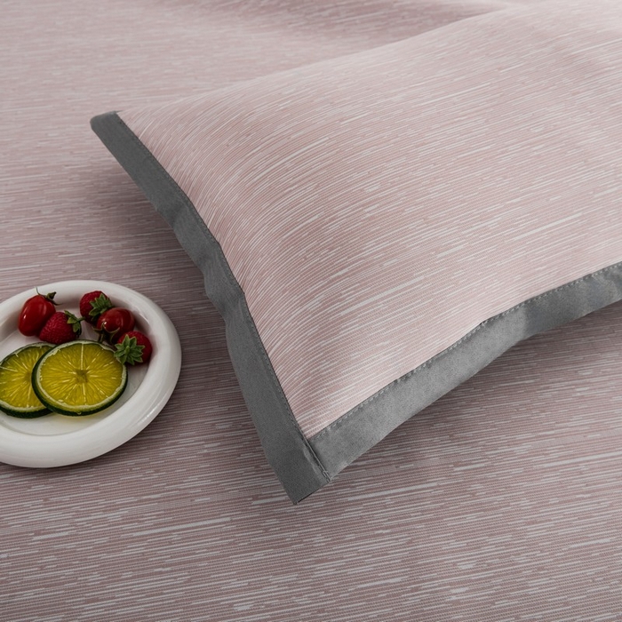 91家纺网 家纺一手货源 找家纺 尚品凤凰 2025新款凉感冰丝席三件套 抗菌平纹  粉