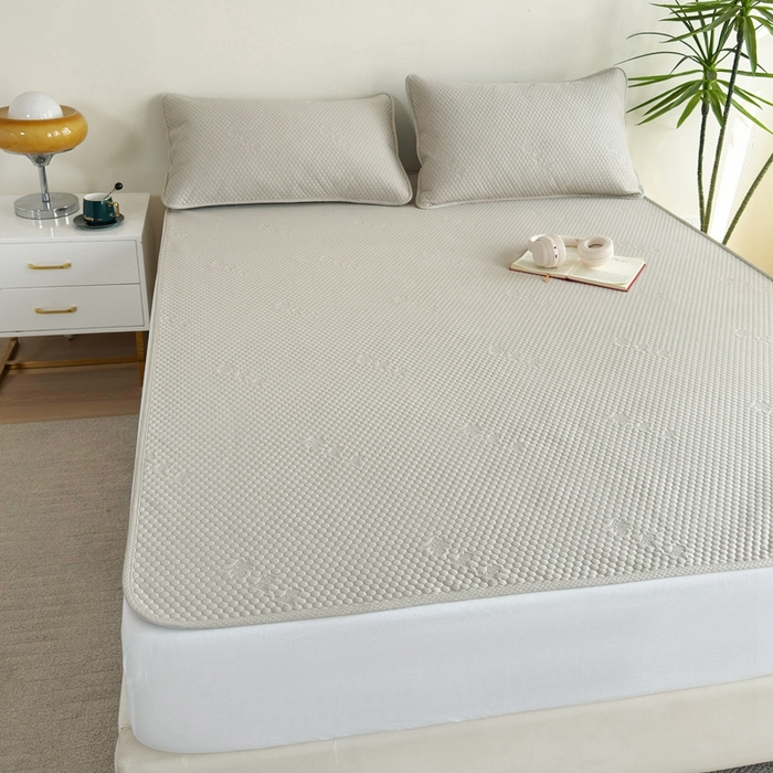 91家纺网 家纺一手货源 找家纺 许林2025新款凉豆豆床席 轻奢-金