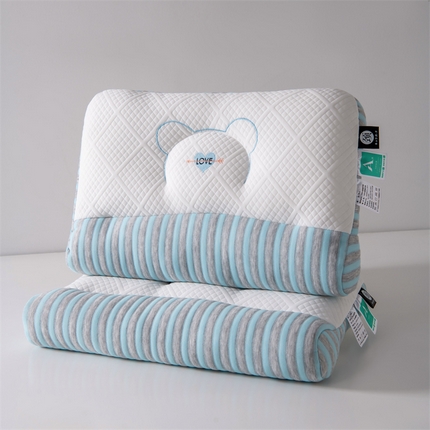 91家纺网 家纺一手货源 找家纺 （总）仁宇枕业 2025新款新品 7A抗菌可爱猫情侣枕枕头枕芯