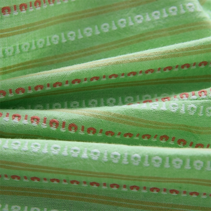 91家纺网 家纺一手货源 找家纺 大熊枕芯2025新款3d条纹荞麦枕 元宝荞麦枕-绿45*15cm