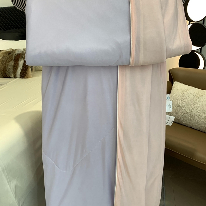 91家纺网 家纺一手货源 找家纺 奈萝家纺 2025新款A类凉感丝小凉皮夏被可机洗夏被新品空调被 芋泥波波