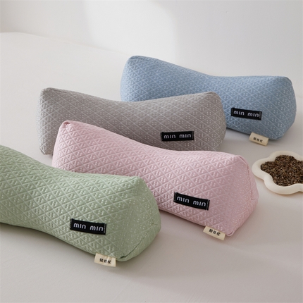 （总）2025新款荞麦枕夏季凉感骨头颈椎荞麦枕硬枕午睡颈枕腰间枕头