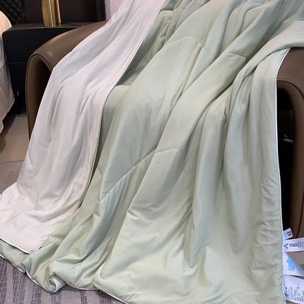 91家纺网 家纺一手货源 找家纺 （总）奈萝家纺 2025新款A类凉感丝小凉皮夏被可机洗夏被新品空调被