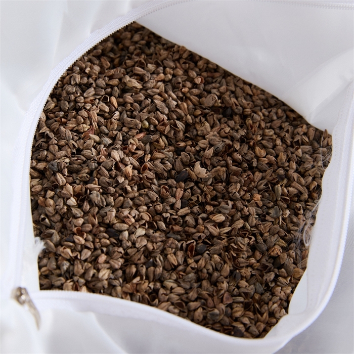 91家纺网 家纺一手货源 找家纺 大熊枕芯2025新款3d条纹荞麦枕 元宝荞麦枕-粉45*15cm