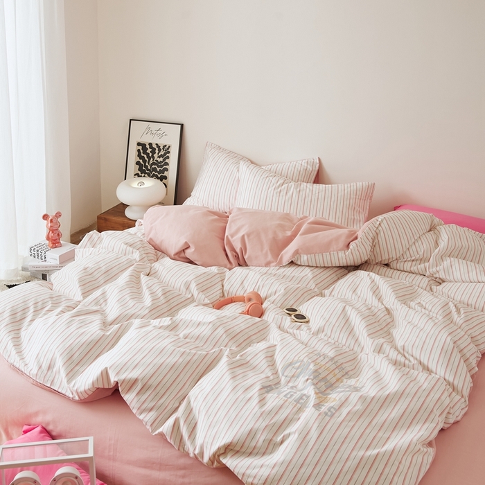 91家纺网 家纺一手货源 找家纺 原研家居 2025新款40支全棉13070烫画系列 茯苓