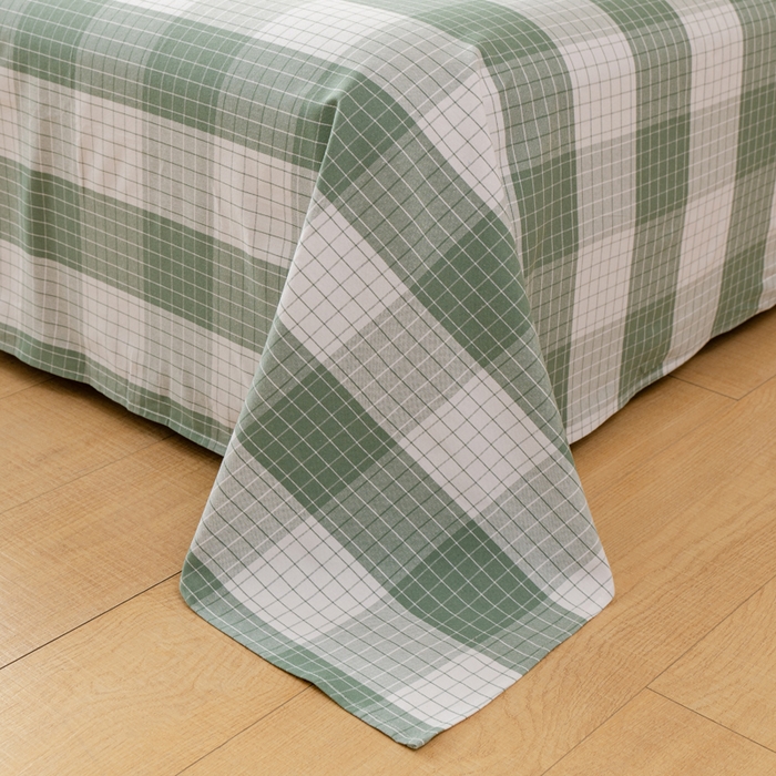 91家纺网 家纺一手货源 找家纺 （总）居美良品 2025新款A类传统非遗手工粗布凉席三件套100%全棉色织床单