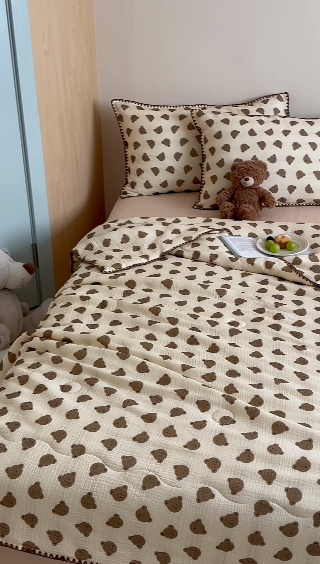 91家纺网 家纺一手货源 找家纺 （总）三朵家纺 2025春夏新款全棉纯棉双层绉绉纱三角针夏被夏凉被空调被