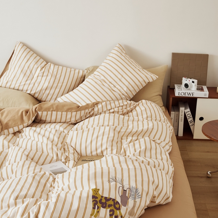 91家纺网 家纺一手货源 找家纺 原研家居 2025新款40支全棉13070烫画系列 川谷