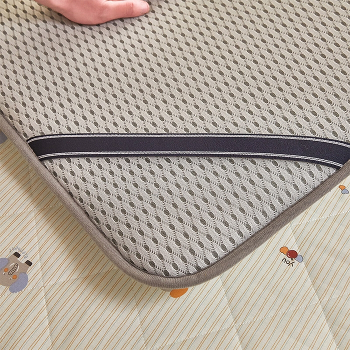 91家纺网 家纺一手货源 找家纺 丽诺床垫 2025新款全棉抗菌三明治学生床垫 小象宝