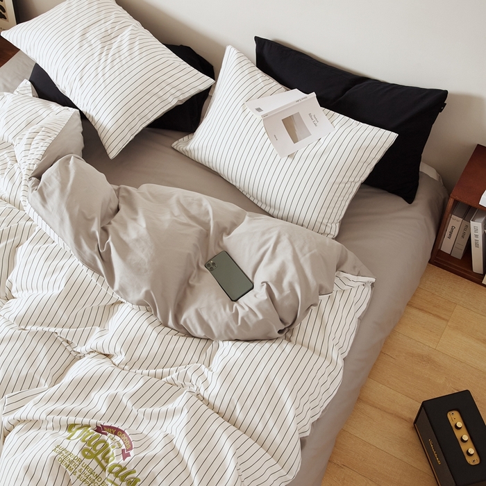 91家纺网 家纺一手货源 找家纺 原研家居 2025新款40支全棉13070烫画系列 南星