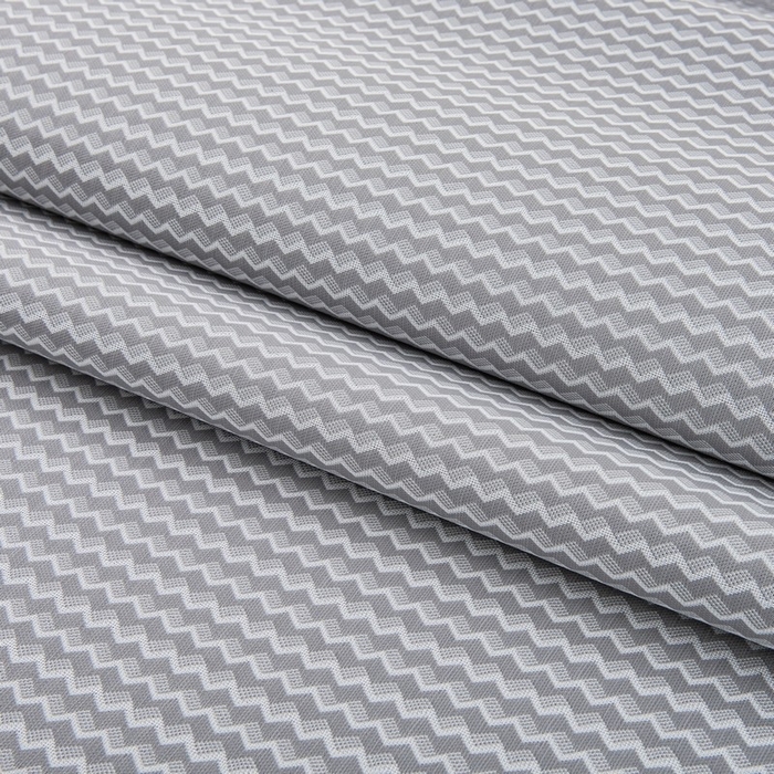 91家纺网 家纺一手货源 找家纺 尚品凤凰 2025新款凉感冰丝席三件套 抗菌波浪纹-灰