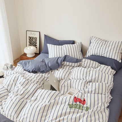 原研家居 2025新款40支全棉13070烫画系列 白芷