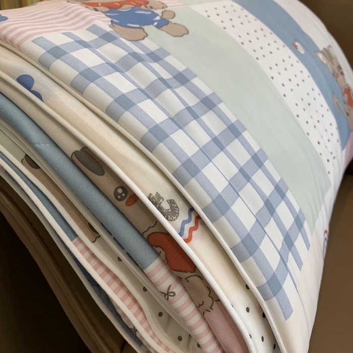 91家纺网 家纺一手货源 找家纺 奈萝家纺 2025新款A类凉感丝小凉皮夏被可机洗夏被新品空调被 小老虎