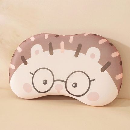 91家纺网 家纺一手货源 找家纺 （总）温蔓2025新款冰感丝卡通印花豌豆枕记忆棉