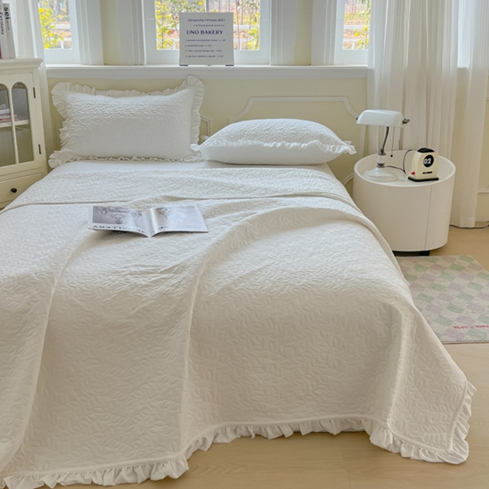 91家纺网 家纺一手货源 找家纺 （总）乐卧家居 2026新款春夏轻氧自然系韩式透气薄款夏被空调被子-曼尼