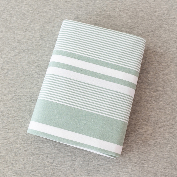 91家纺网 家纺一手货源 找家纺 居美良品 2025新款A类传统非遗手工粗布凉席三件套100%全棉色织床单 云锦-淡绿