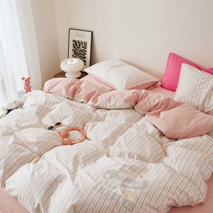 91家纺网 家纺一手货源 找家纺 原研家居 2025新款40支全棉13070烫画系列 茯苓