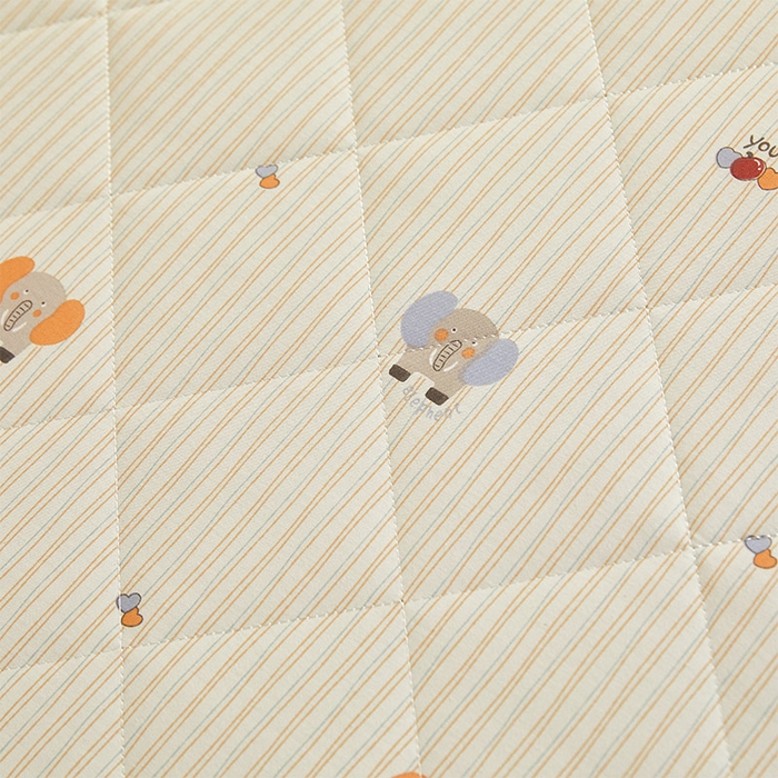 91家纺网 家纺一手货源 找家纺 丽诺床垫 2025新款全棉抗菌三明治学生床垫 小象宝