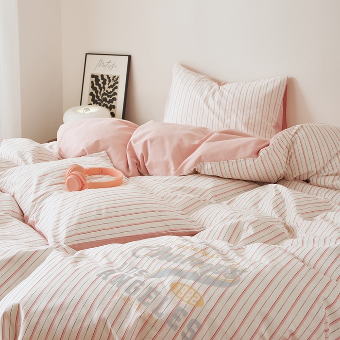 91家纺网 家纺一手货源 找家纺 原研家居 2025新款40支全棉13070烫画系列 茯苓