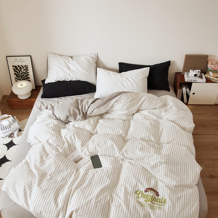 91家纺网 家纺一手货源 找家纺 原研家居 2025新款40支全棉13070烫画系列 南星