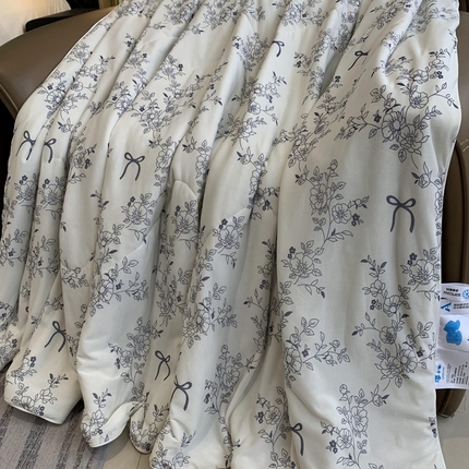 91家纺网 家纺一手货源 找家纺 （总）奈萝家纺 2025新款A类凉感丝小凉皮夏被可机洗夏被新品空调被