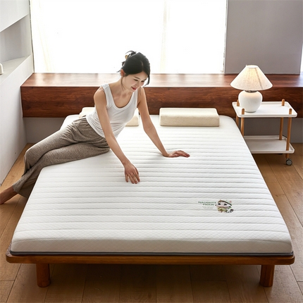 91家纺网 家纺一手货源 找家纺 （总）优承佳生活馆（床垫） 2025新款可爱猫单边硬质棉床垫