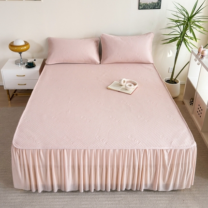 91家纺网 家纺一手货源 找家纺 （总）许林2025新款凉豆豆床裙