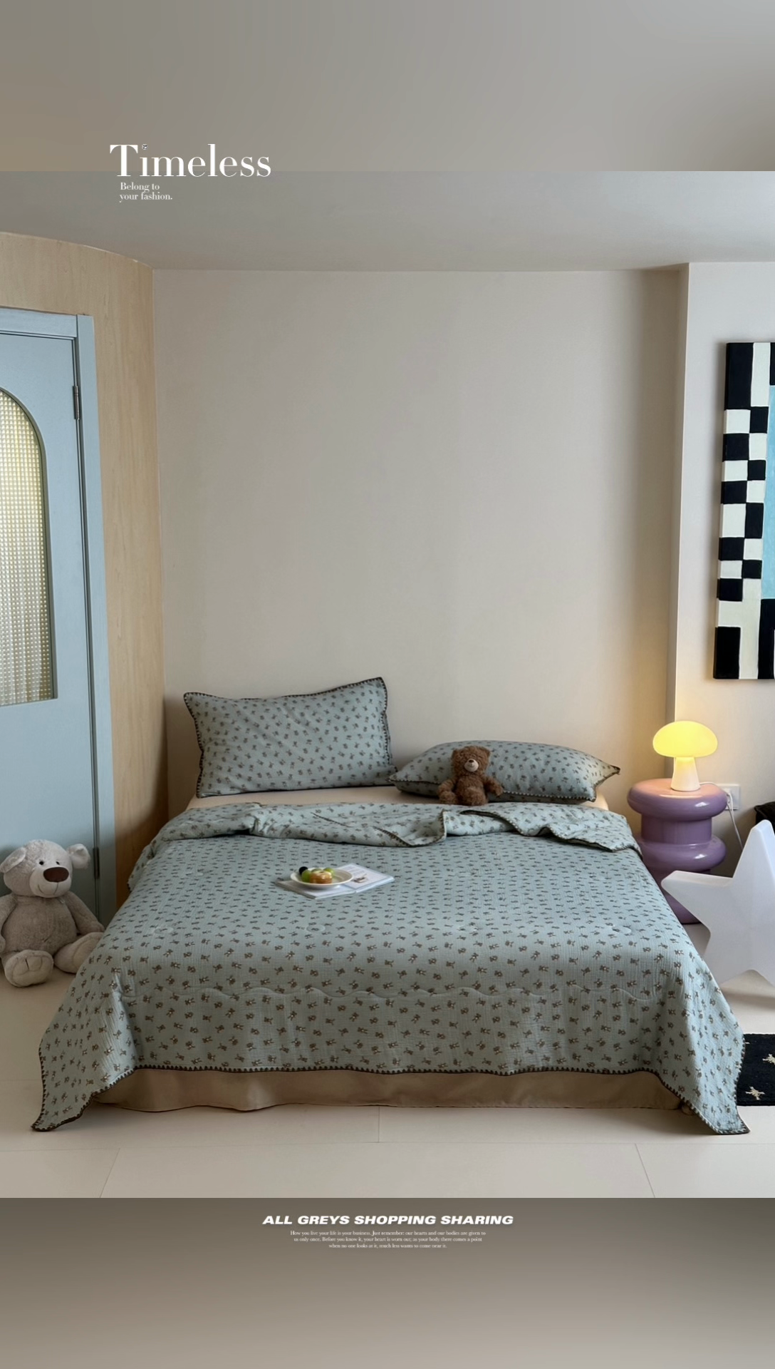 91家纺网 家纺一手货源 找家纺 （总）三朵家纺 2025春夏新款全棉纯棉双层绉绉纱三角针夏被夏凉被空调被