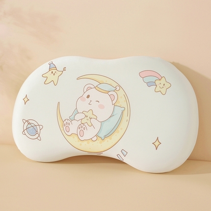 91家纺网 家纺一手货源 找家纺 （总）温蔓2025新款冰感丝卡通印花豌豆枕记忆棉