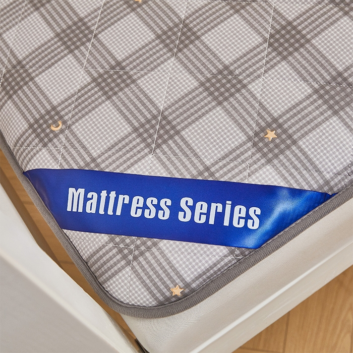 91家纺网 家纺一手货源 找家纺 丽诺床垫 2025新款全棉抗菌三明治学生床垫 兰诺