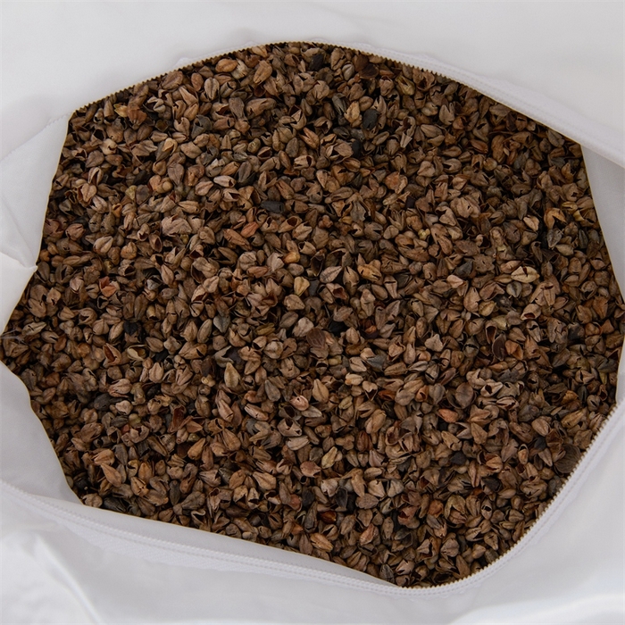 91家纺网 家纺一手货源 找家纺 大熊2025新款全棉水洗棉色织荞麦枕 宫廷荞麦枕-灰40*60*9cm