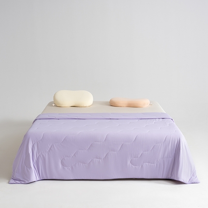 CINNY馨宜 2025新款瓜瓜锦氨凉感夏被 樱花紫