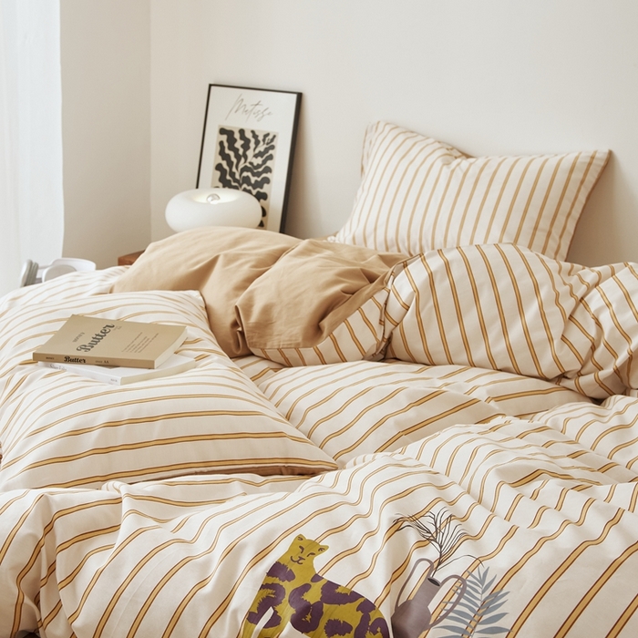 91家纺网 家纺一手货源 找家纺 原研家居 2025新款40支全棉13070烫画系列 川谷